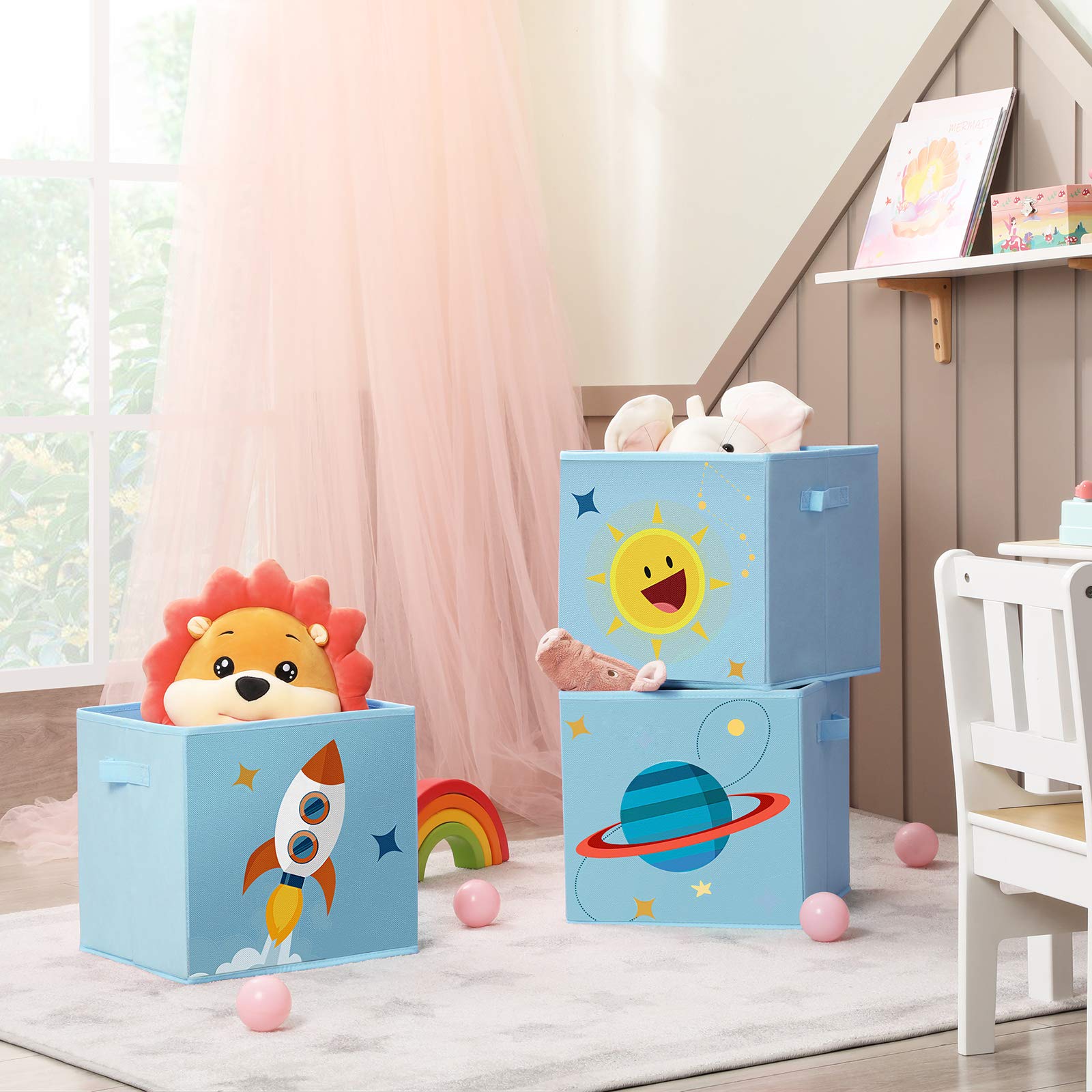 songmics-aufbewahrungsbox-rfb001b03-3er-set-30x30x30-cm-weltall-blau image 3