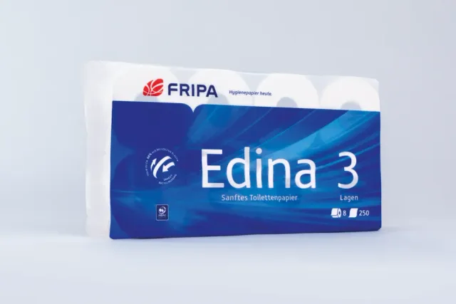 fripa-edina-toilettenpapier-2-lagig-hochwei-64-rollen image 1