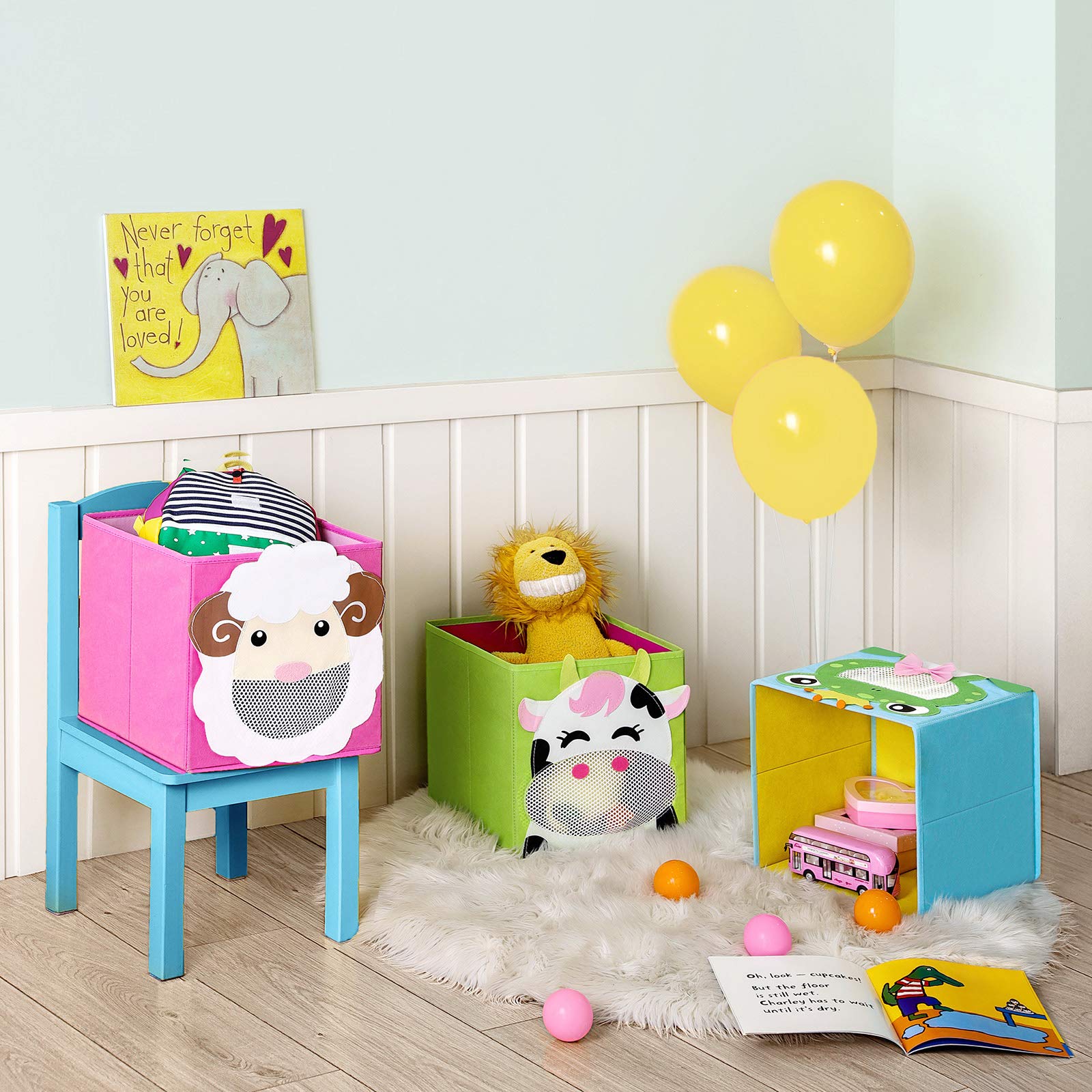 songmics-aufbewahrungsboxen-kinder-3er-set-27x27x27-cm-tiermotive-rfb01pg image 8
