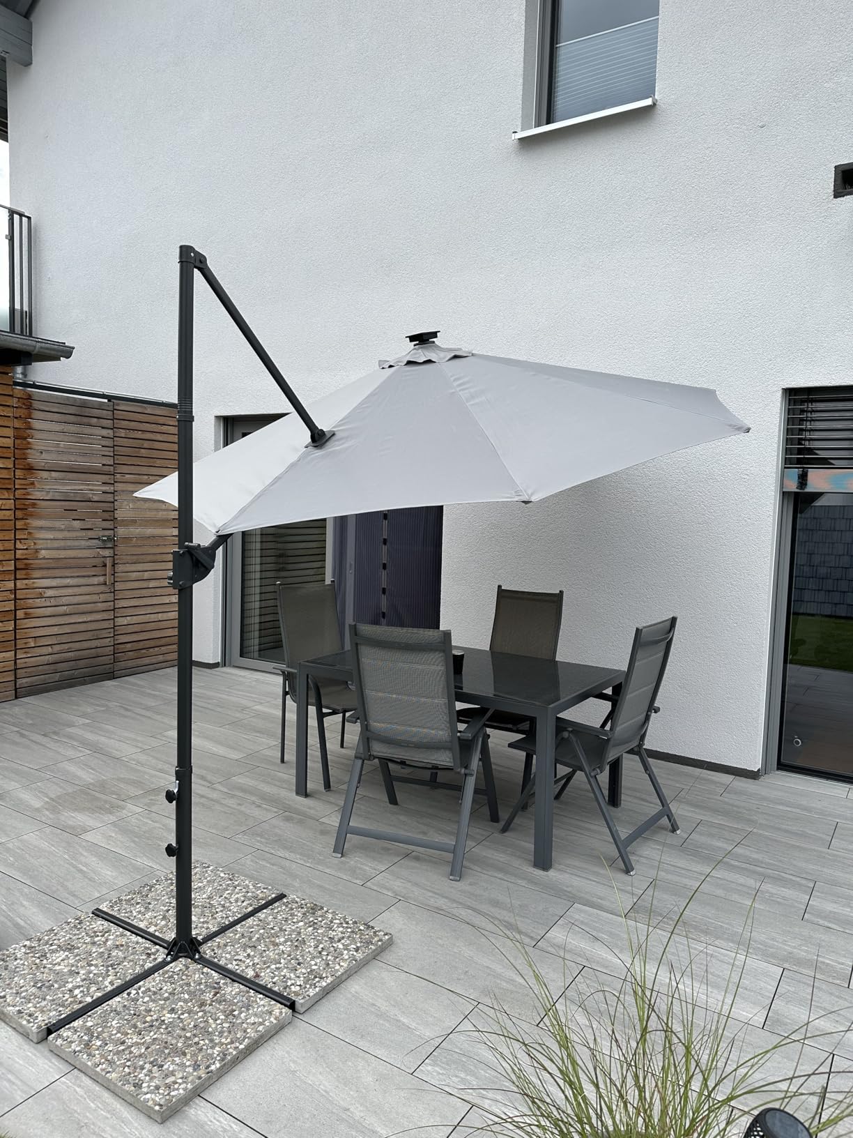 Abends ein Traum auf der Terrasse