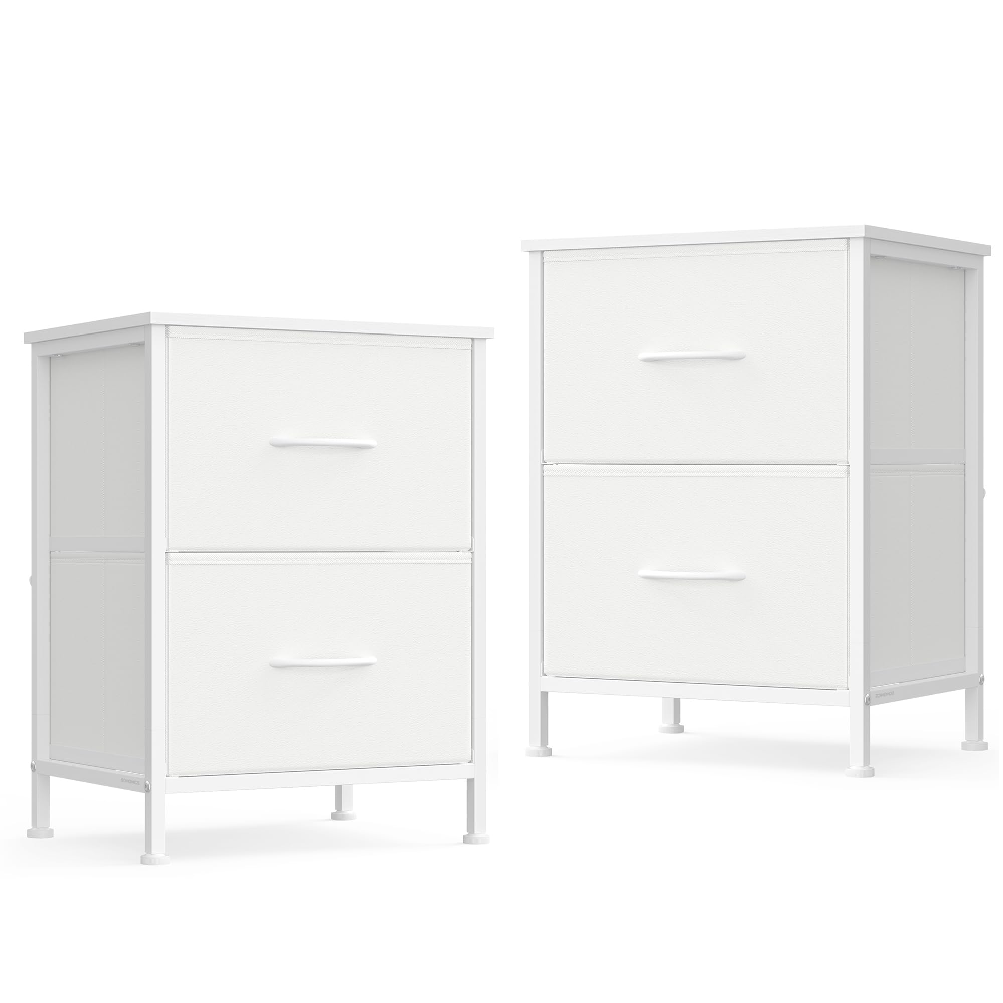 songmics-nachttisch-beistelltisch-2-schubladen-stahl-39-6x30x60-4cm-wolkenwei image 7