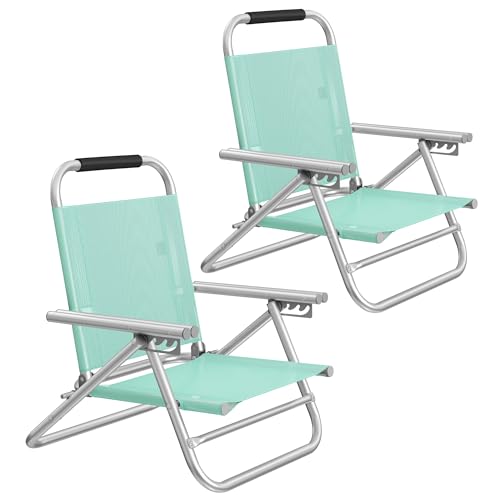 songmics-strandstuhl-tragbarer-klappstuhl-4-stufig-verstellbar-mit-armlehnen-4 image 7
