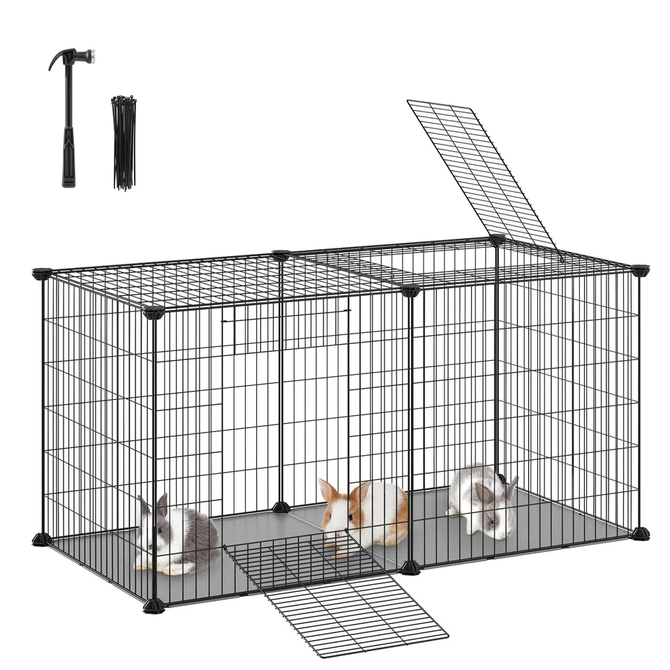 songmics-lpi010b01-kleintierk-fig-xl-102x51x51-cm-schwarz image 1