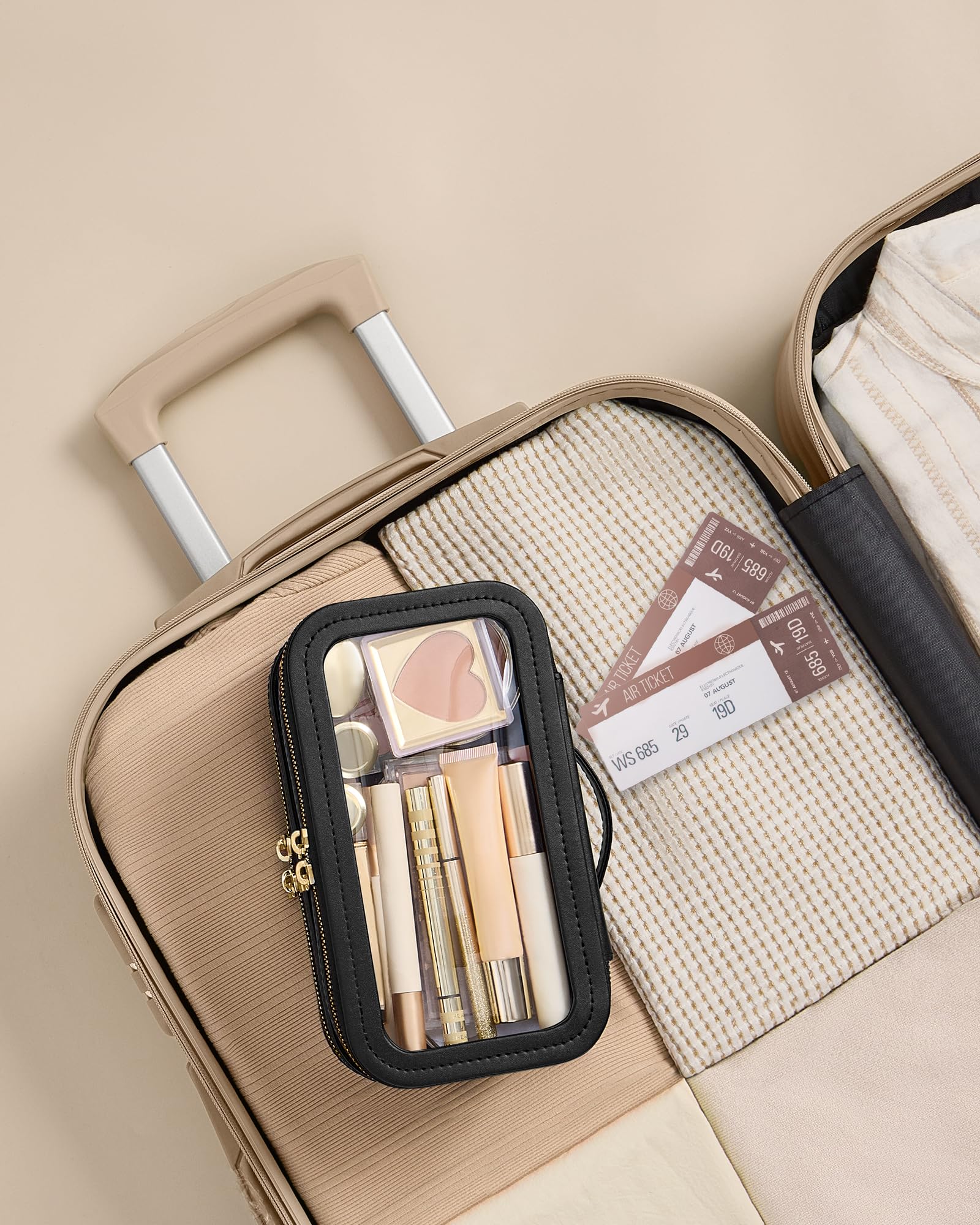songmics-make-up-tasche-jka026b01-kosmetik-organizer-tintenschwarz-22-x-12-x-12- image 6
