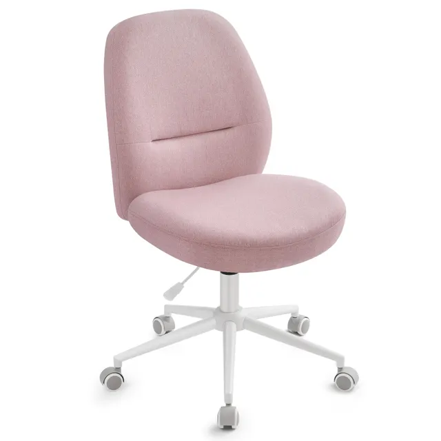 songmics-home-obg044r01v1-drehstuhl-b-rostuhl-schminkstuhl-pastellrosa image 1