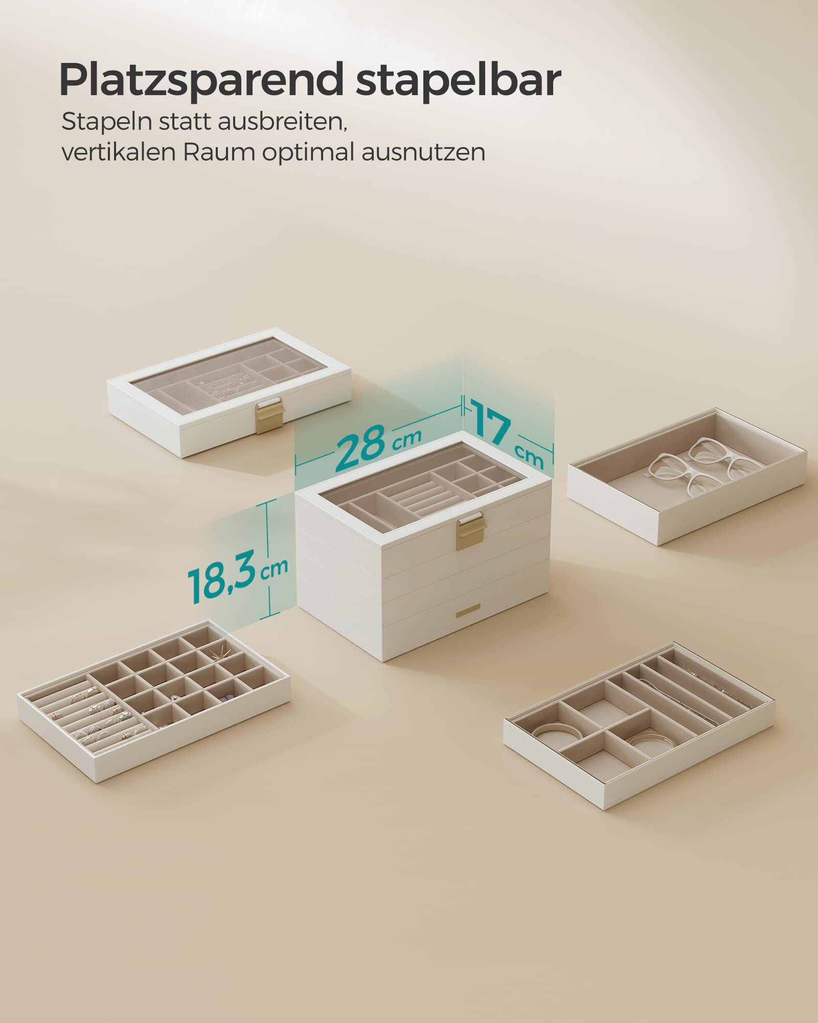 songmics-gisella-schmuckk-stchen-4-ebenen-jbc164w01-wei-stapelbares-schmucktable image 8