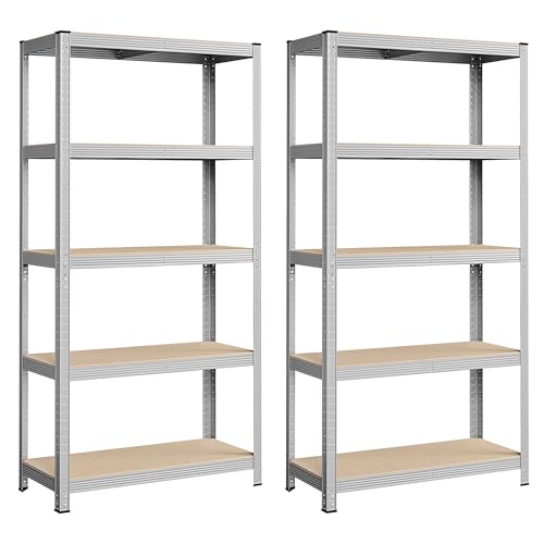 songmics-schwerlastregal-glr80sv-2er-set-40-x-90-x-180-cm-metall-silber-5-b-den image 8