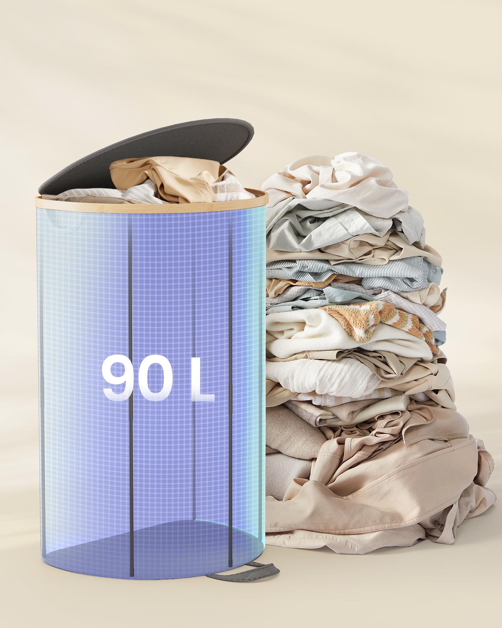 songmics-w-schekorb-90-liter-mit-deckel-und-abnehmbarem-innensack image 2