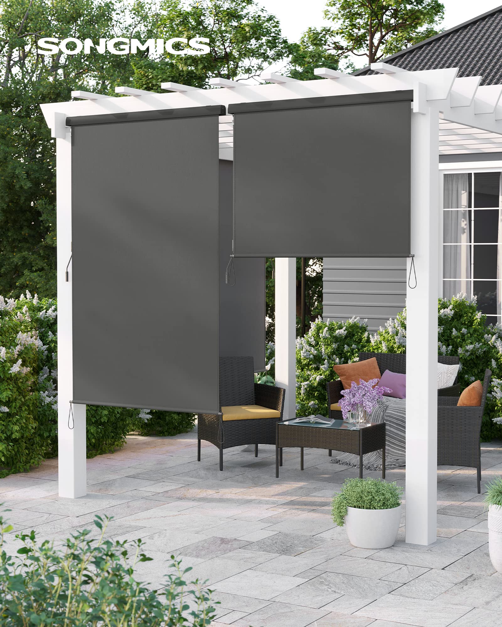 songmics-senkrechtmarkise-gsa165gy-2-5x1-6-m-sicht-und-sonnenschutz-grau image 3