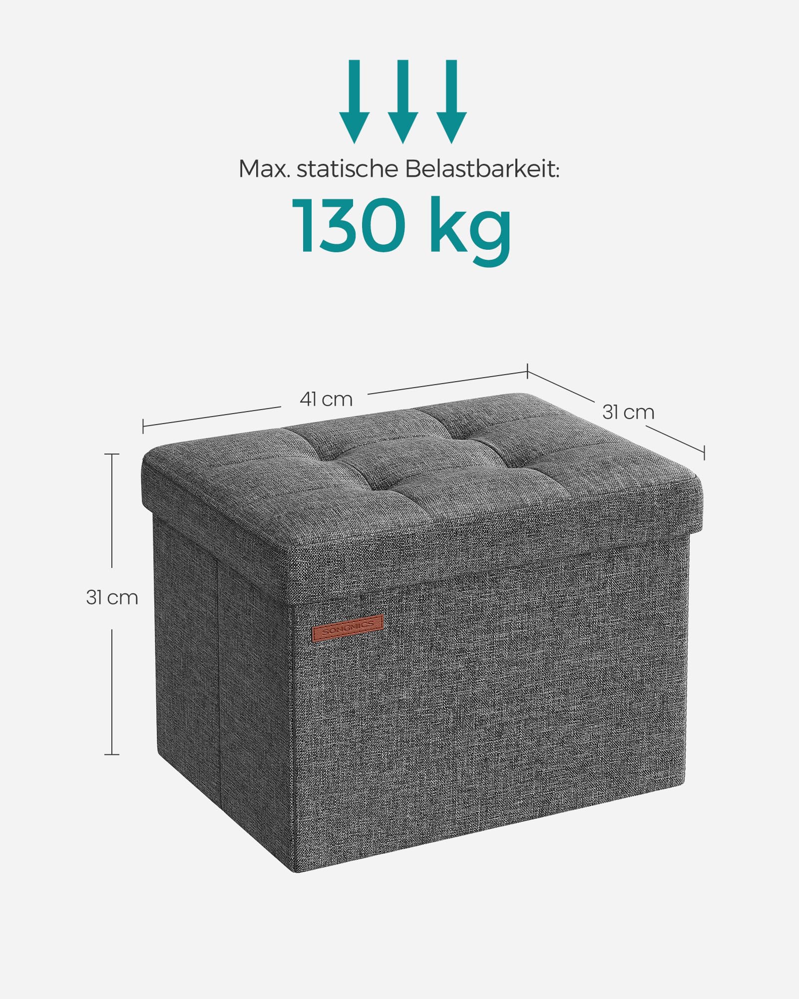 songmics-sitzhocker-mit-stauraum-lsf102g01-klappbare-sitzbank-31-x-41-cm-32-l-bi image 3
