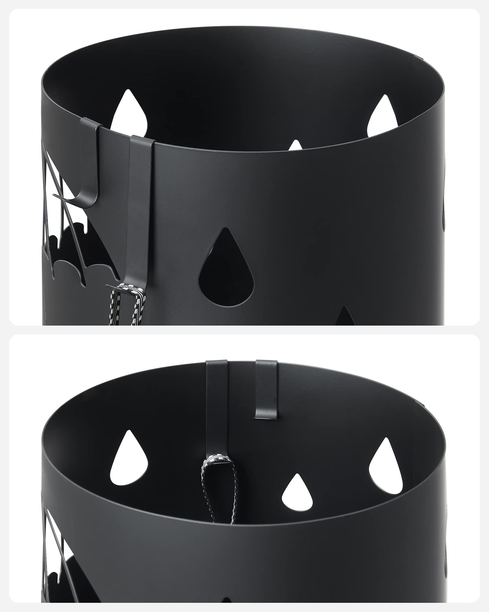 songmics-regenschirmst-nder-aus-metall-17-x-41-cm-mit-tropfschale-und-4-haken image 8