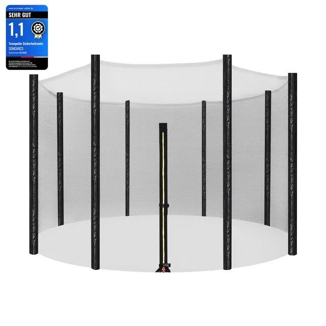 songmics-trampolin-sicherheitsnetz-ersatznetz-rund-f-r-366-cm-8-pfosten image 1