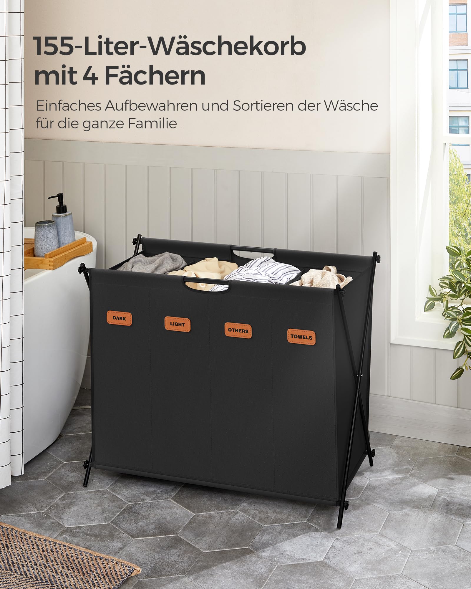 songmics-w-schekorb-lcb140b01-155-liter-4-f-cher-tintenschwarz image 3