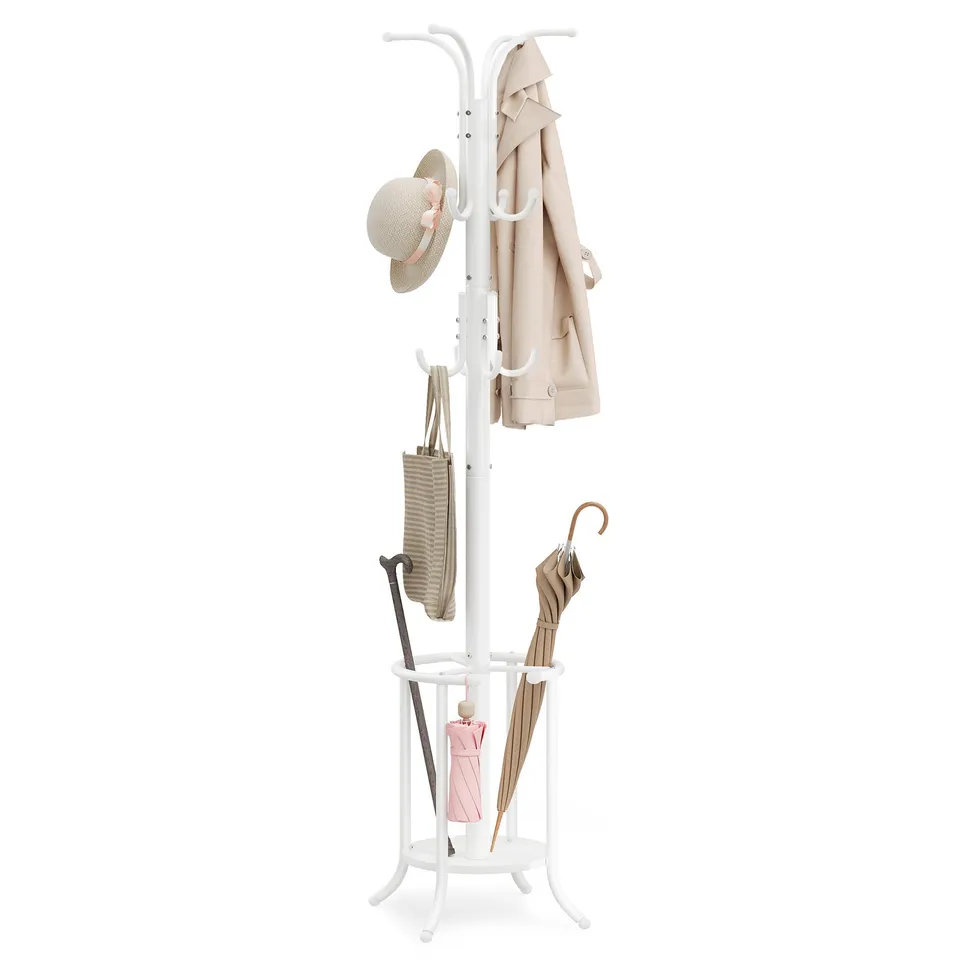 songmics-kleiderst-nder-freistehend-mit-schirmst-nder-12-haken-175-5-cm image 1