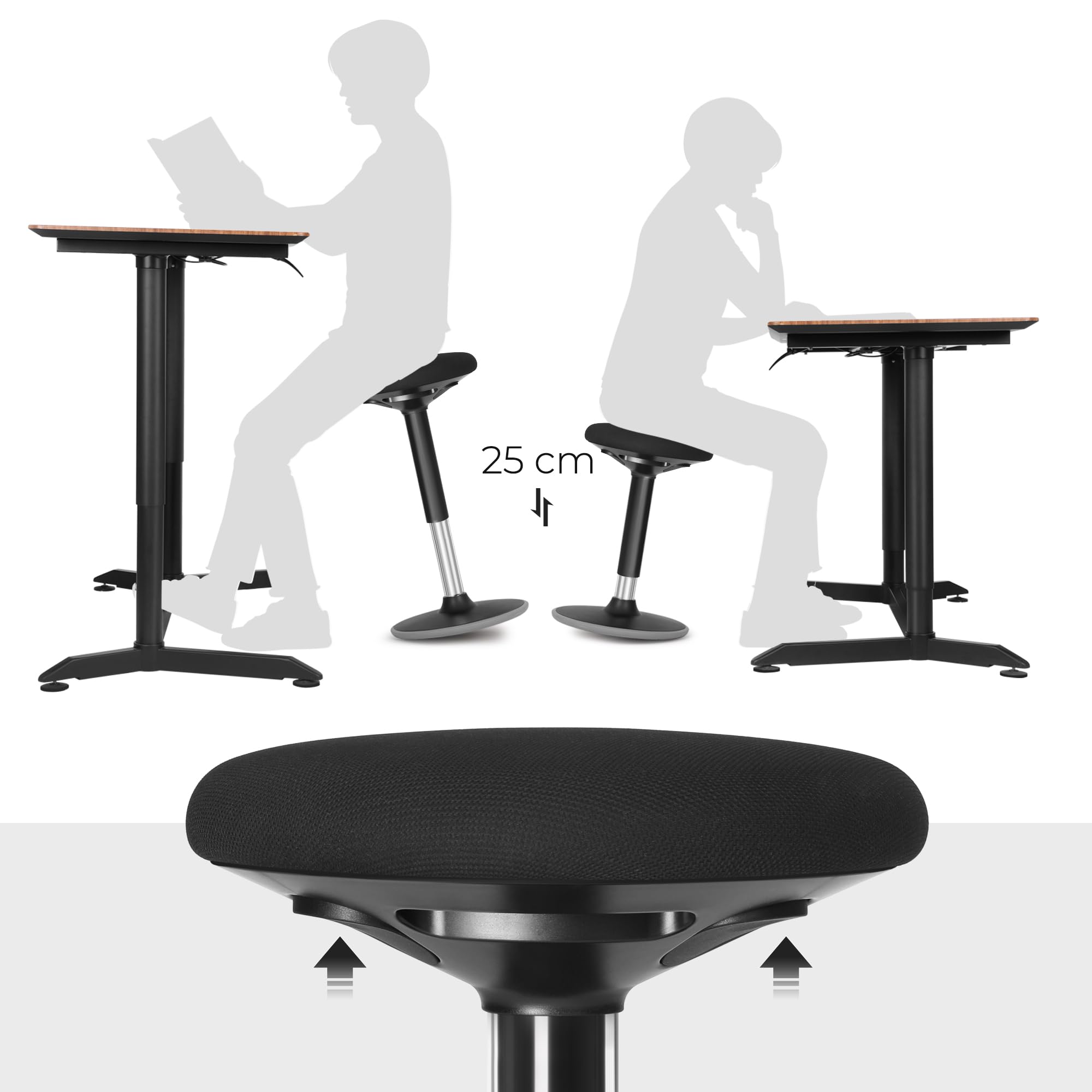 songmics-osc05bk-dynamischer-sitzhocker-stehhocker-h-henverstellbar-56-81-cm-sch image 5