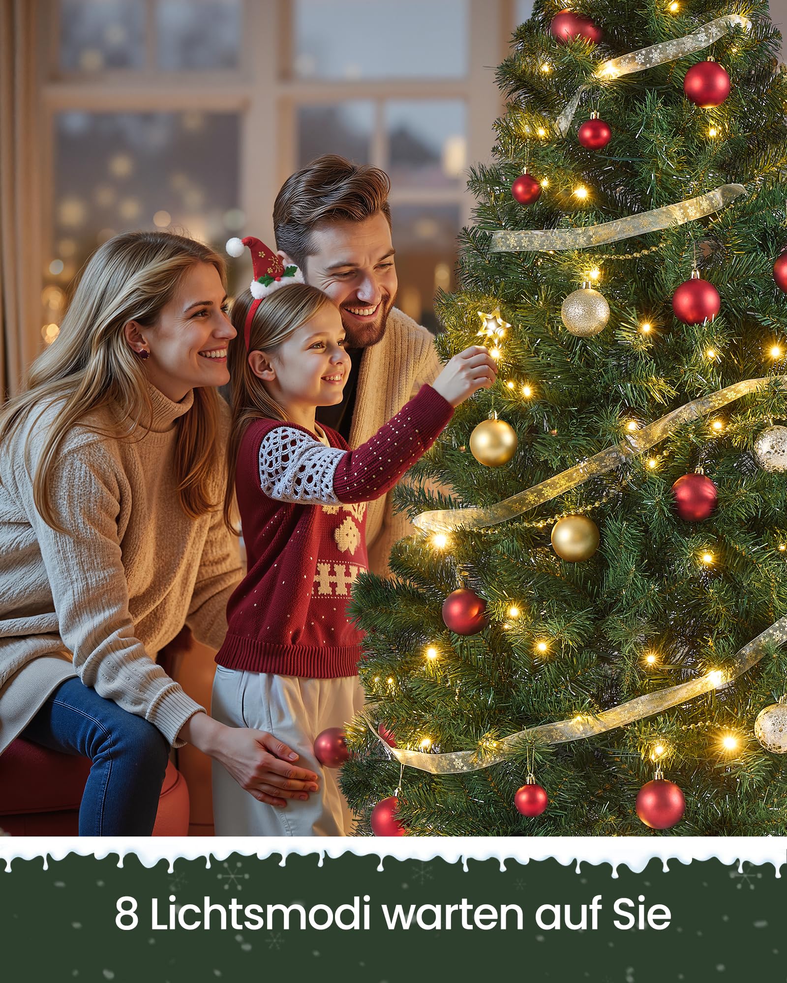 songmics-k-nstlicher-weihnachtsbaum-150-cm-mit-beleuchtung image 5