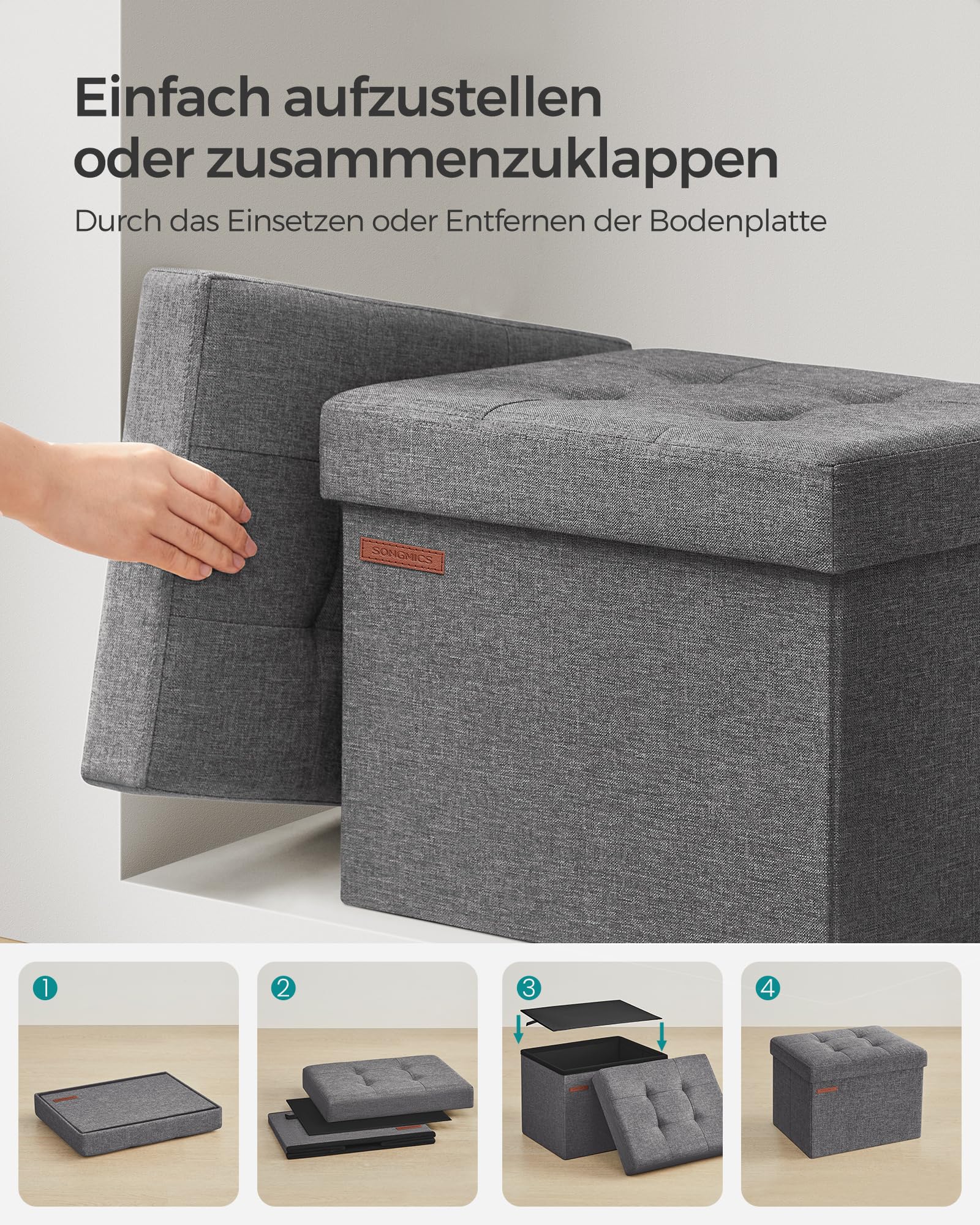 songmics-sitzhocker-mit-stauraum-lsf102g01-klappbare-sitzbank-31-x-41-cm-32-l-bi image 8