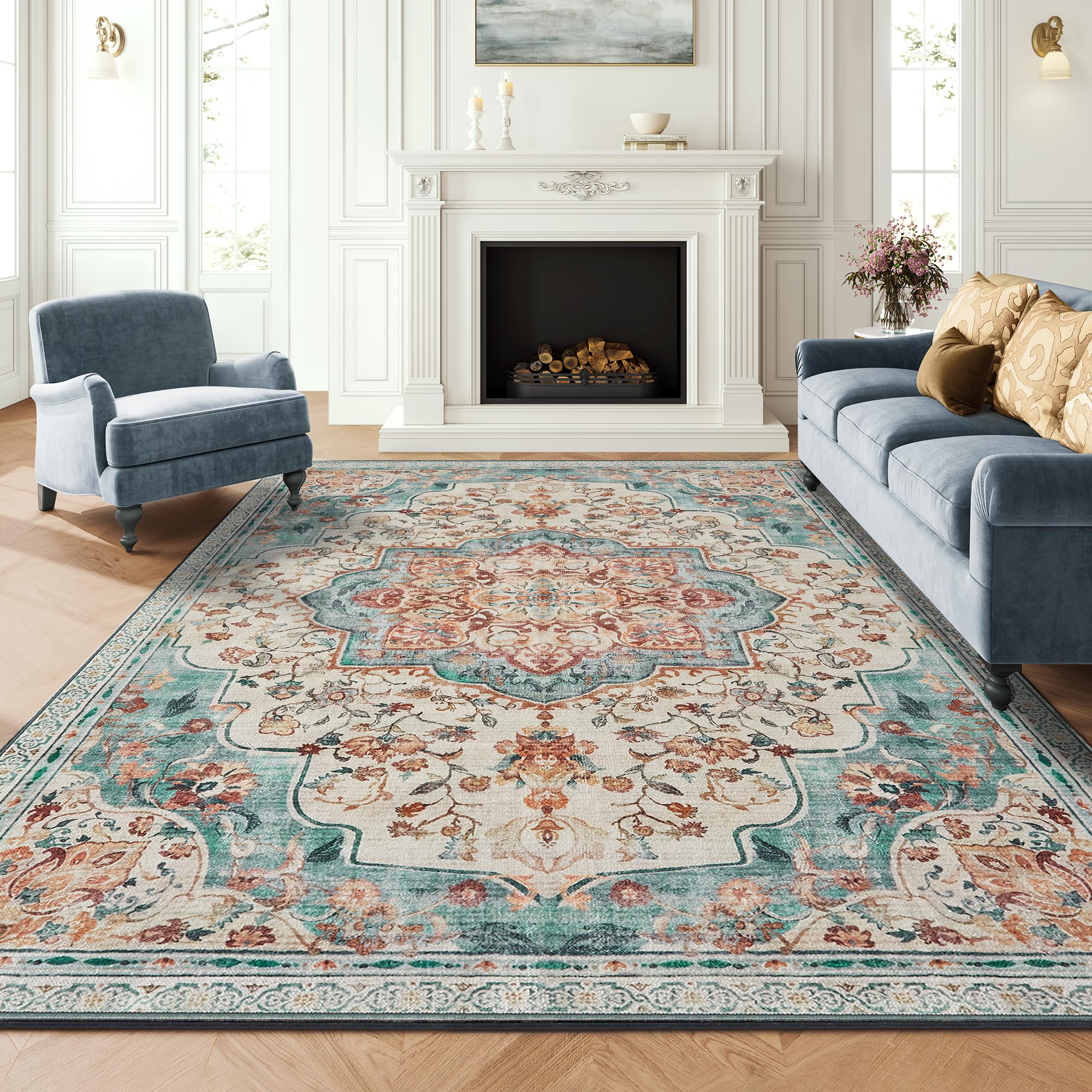 songmics-teppich-tar013lz02-160-x-230-cm-maschinenwaschbar-cappuccinobeige image 8