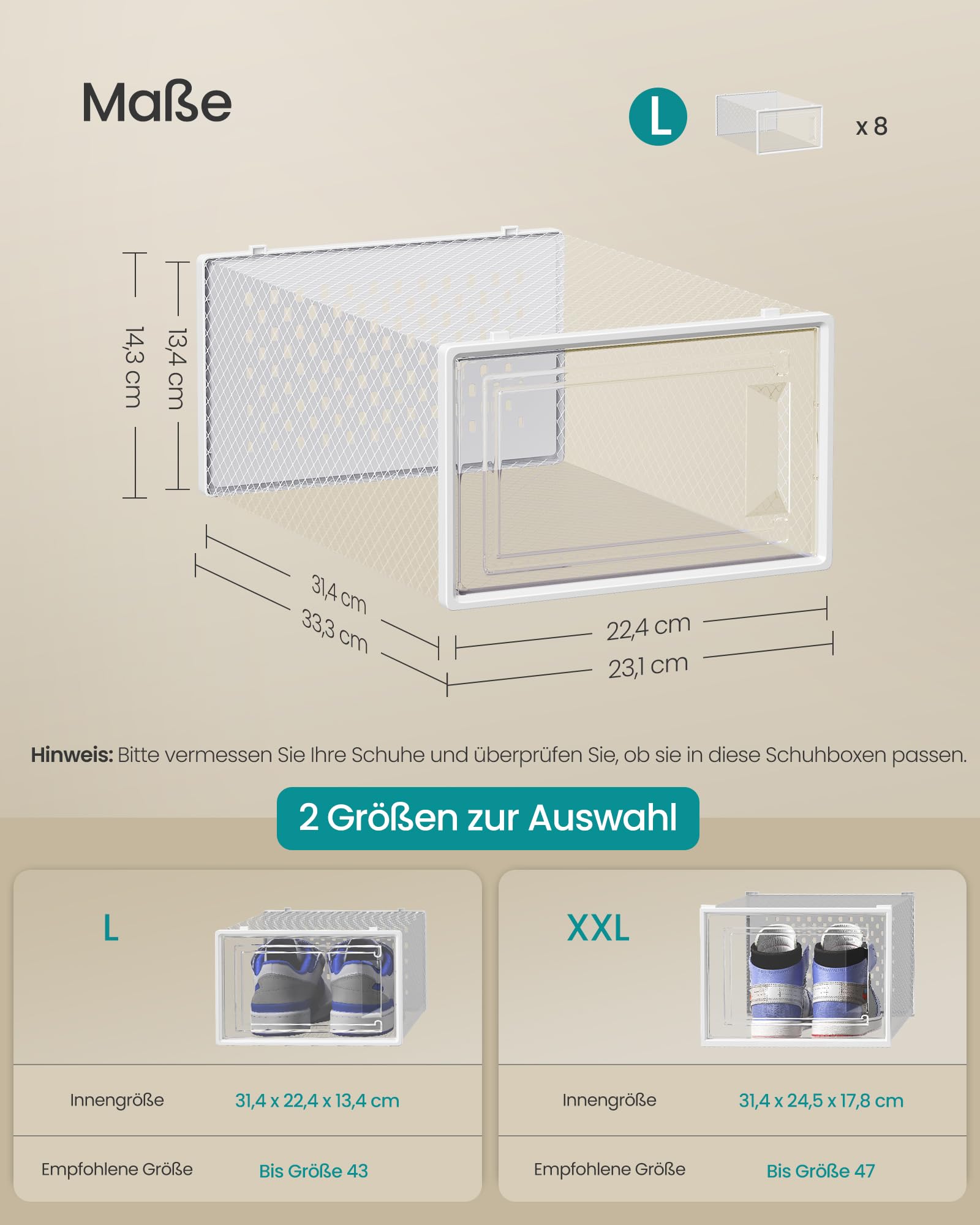 songmics-lsp08swt-schuhboxen-8er-set-transparent-wei-bis-gr-43 image 6