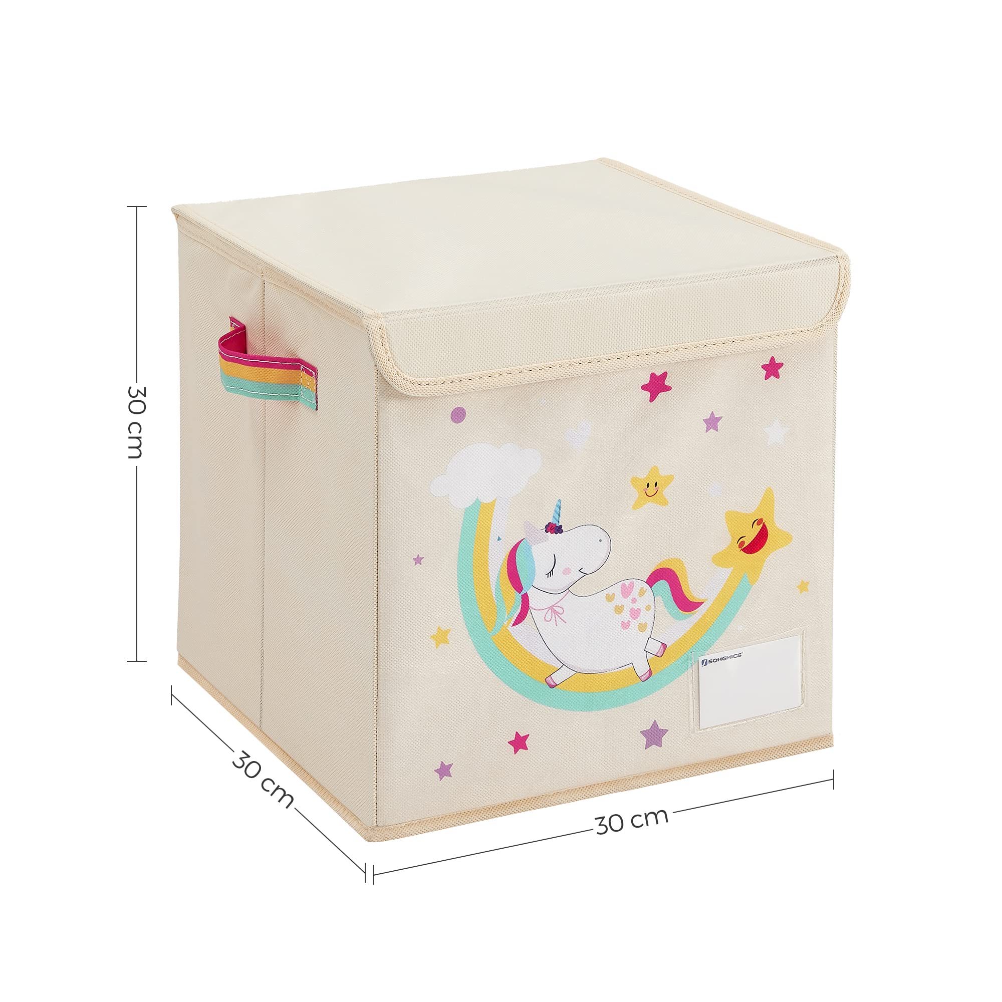 songmics-aufbewahrungsbox-mit-deckel-3er-set-30-x-30-x-30-cm-einh-rner-beige image 5