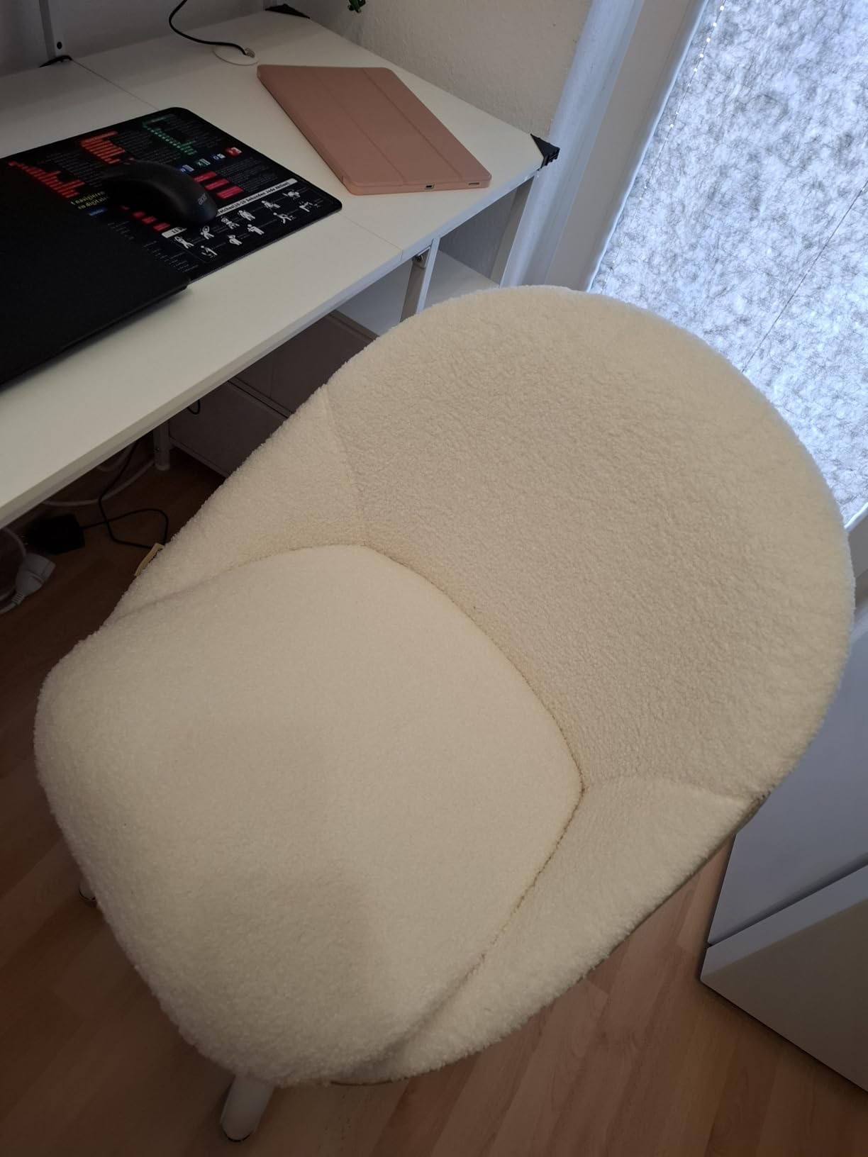 Super gemütlich am Schminktisch