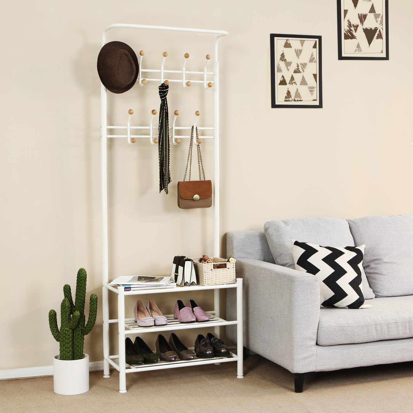songmics-garderobenst-nder-hsr04w-metall-wei-68-8x35-2x187-cm image 2
