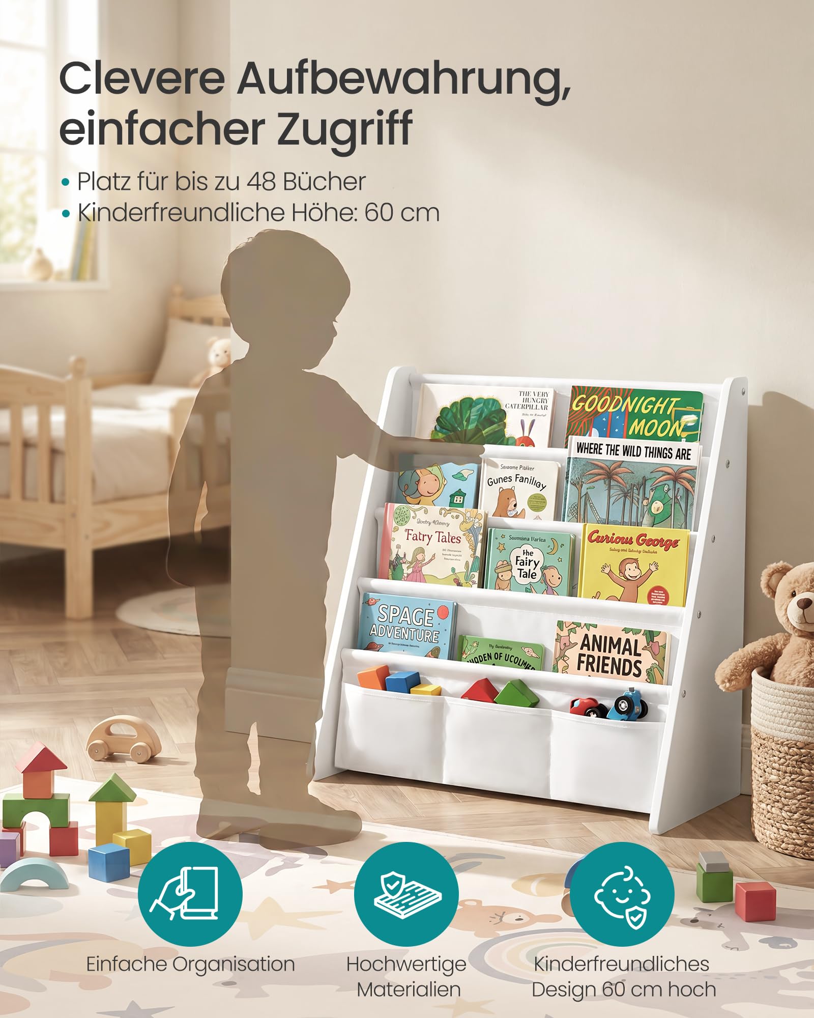 songmics-b-cherregal-kinder-4-ebenen-62-4-x-25-x-60-cm-wei image 4