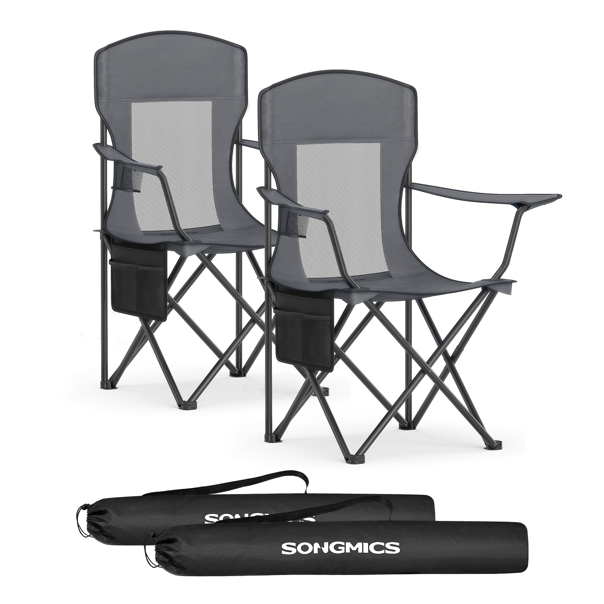 songmics-campingstuhl-2er-set-klappstuhl-outdoor-150-kg-schwarz image 8
