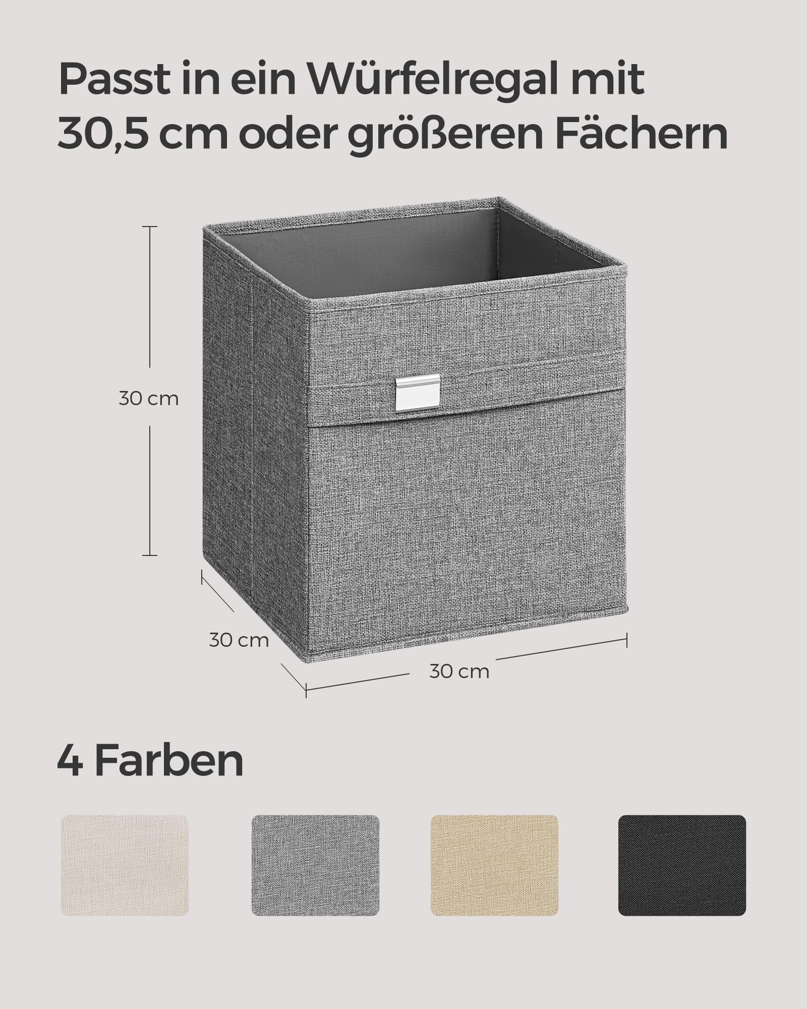 songmics-aufbewahrungsbox-4er-set-30x30x30-cm-taubengrau-rob230g04 image 5