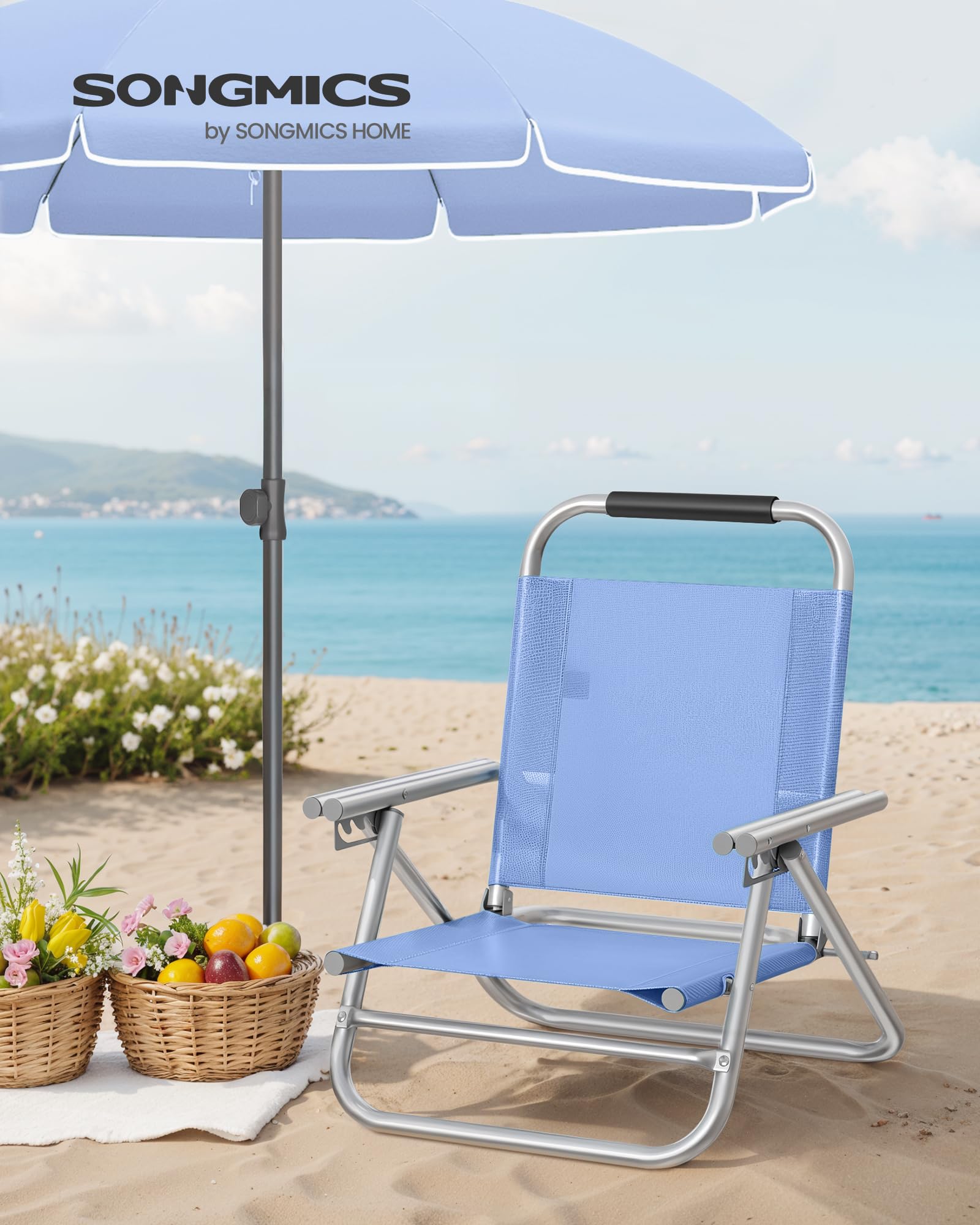 songmics-strandstuhl-tragbarer-klappstuhl-4-stufig-verstellbar-mit-armlehnen-3 image 3