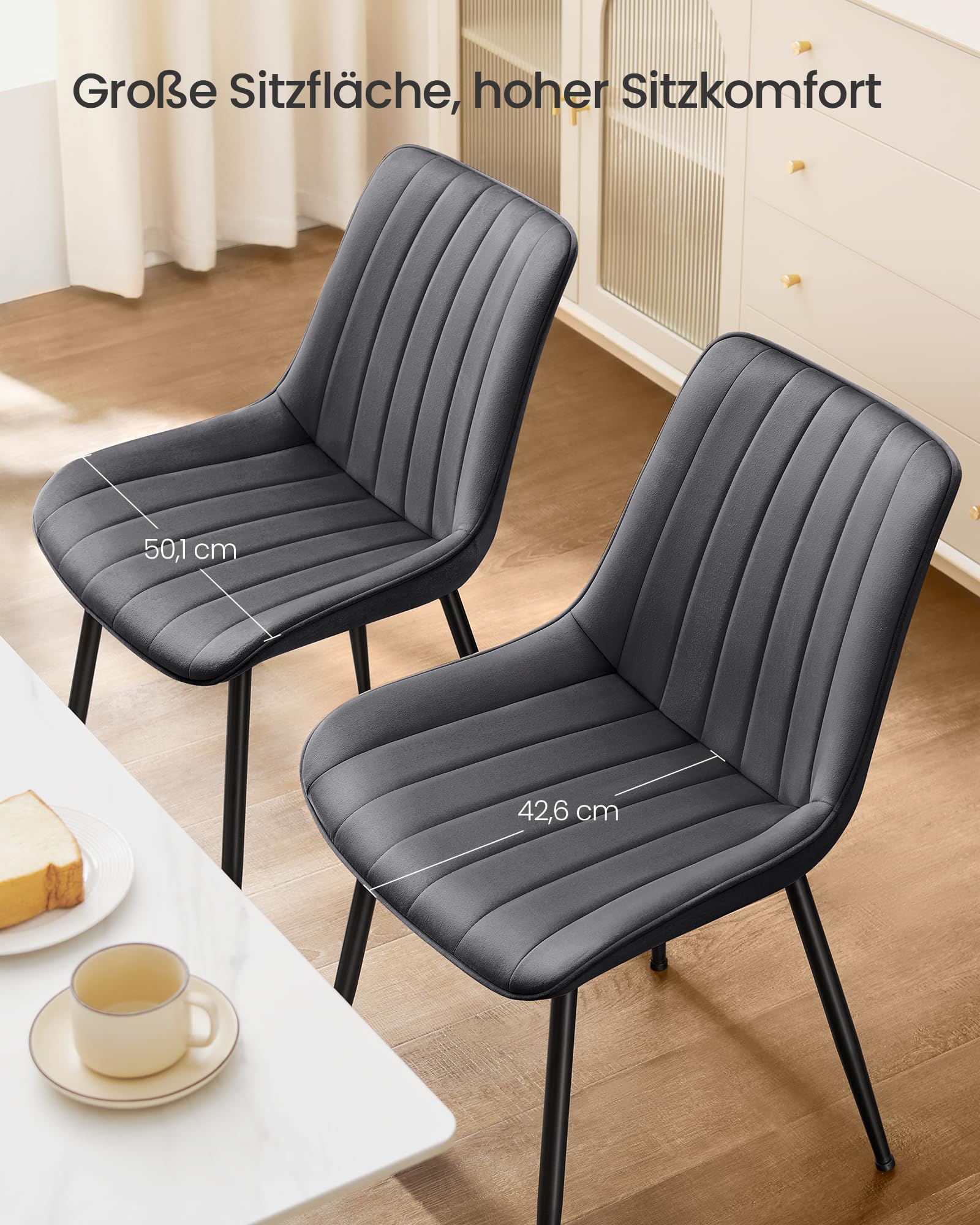 songmics-esszimmerst-hle-4er-set-samt-grau-tintenschwarz-ldc090g54 image 4