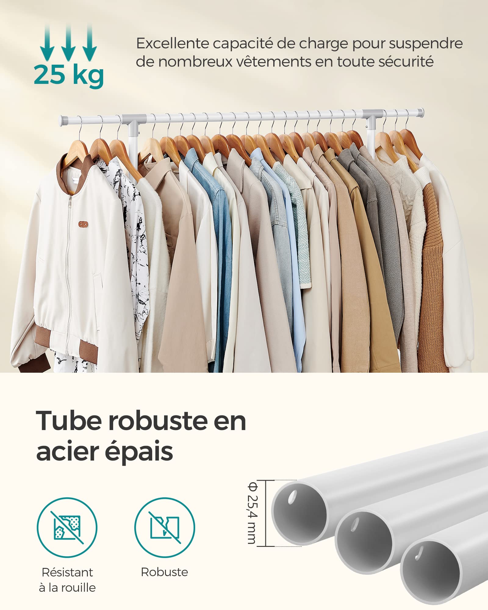songmics-kleiderst-nder-auf-rollen-llr001w01-wei-97-165-cm image 5