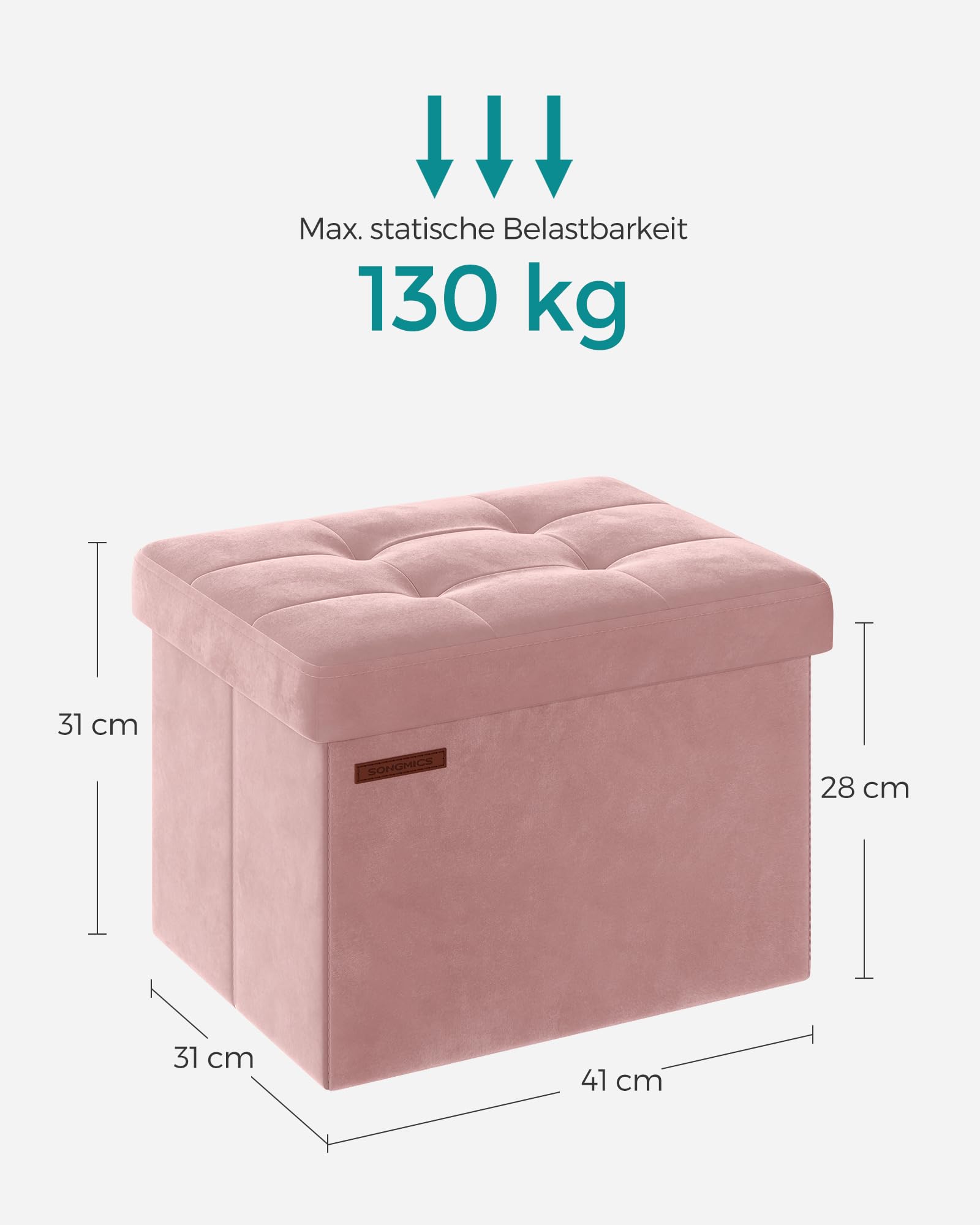 songmics-aufbewahrungsbank-samt-lsf200r01-sitzhocker-faltbar-31-x-41-cm-130-kg-g image 3