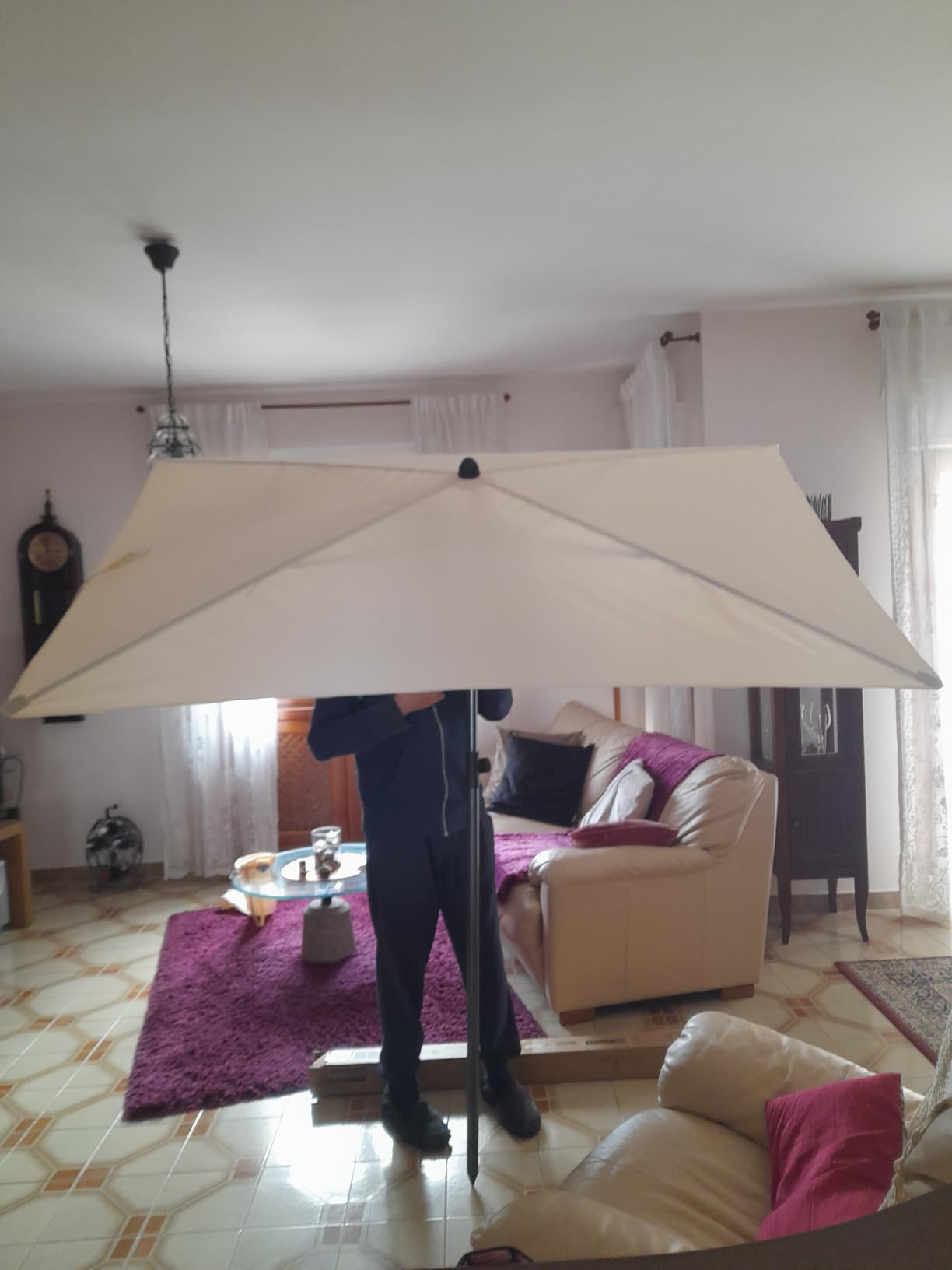 Endlich Schatten am Nachmittag