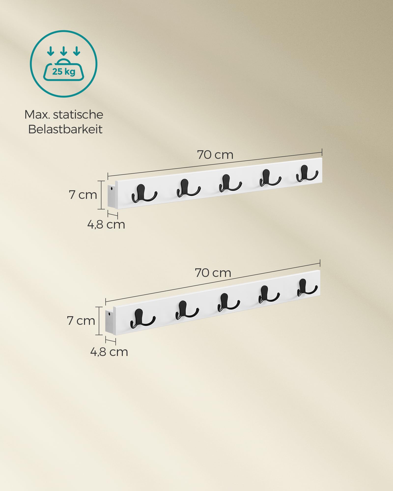 songmics-wandgarderobe-lcr052w01-2er-set-wolkenwei-mit-ablage-10-haken image 3