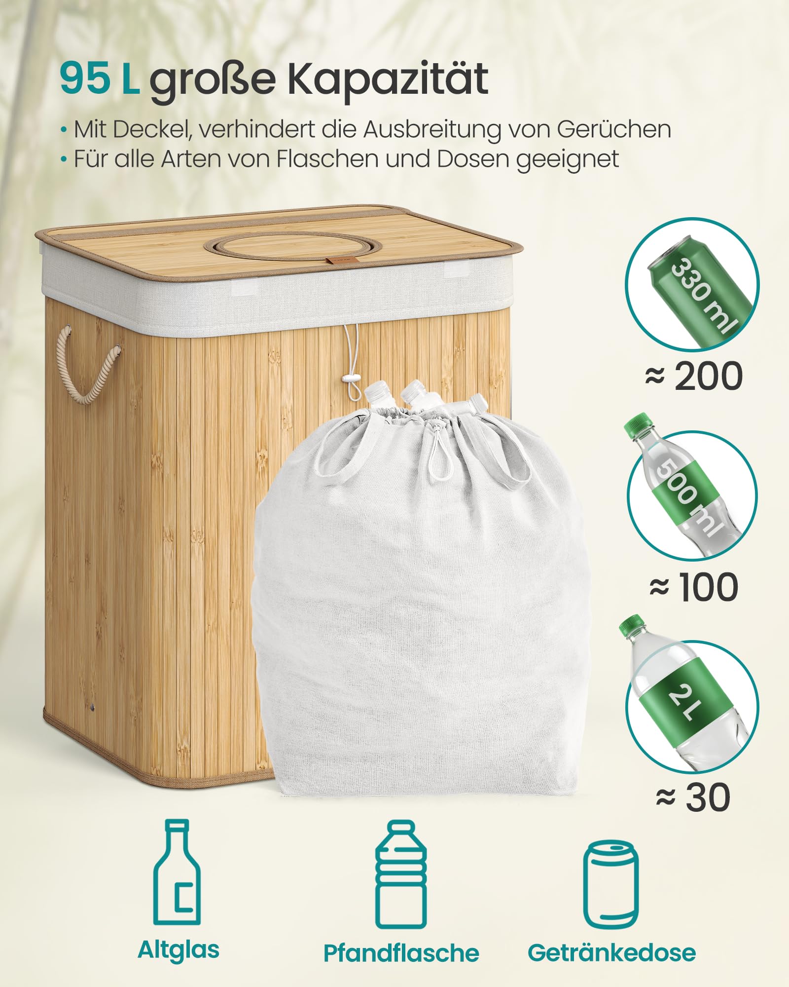 songmics-pfandflaschen-sammelbeh-lter-95-liter-bambus-mit-deckel image 3