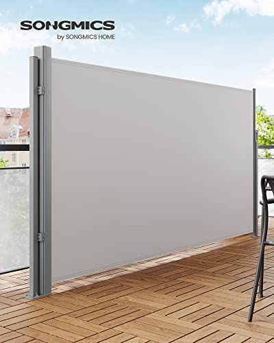 songmics-standpfosten-gsa002-f-r-seitenmarkise-pulverbeschichteter-stahl-grau-15 image 8