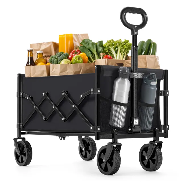 songmics-handwagen-faltbar-90-l-bis-180-kg-tintenschwarz-gfw909b01 image 1
