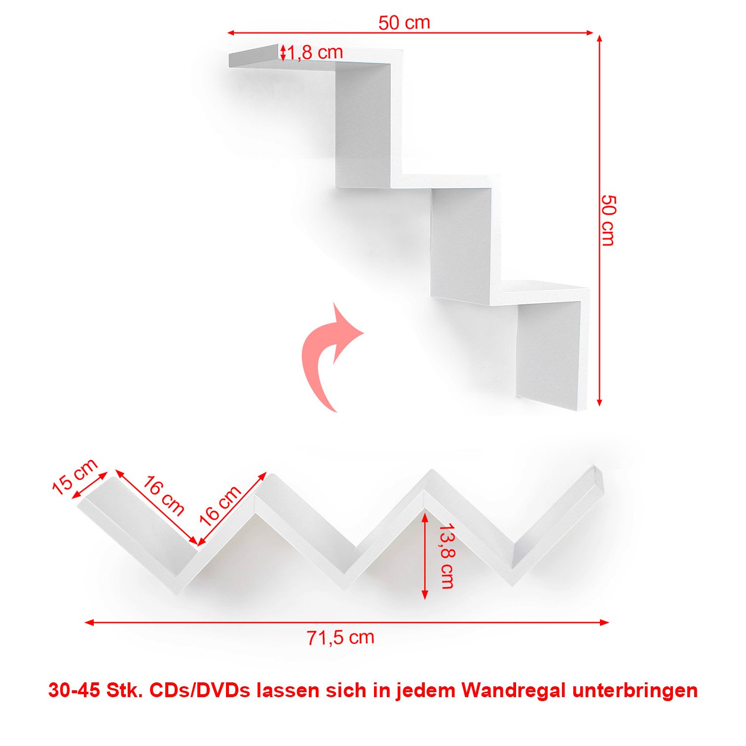 songmics-wandregal-f-r-cds-und-b-cher-2er-set-lws67w-wei-retro image 3