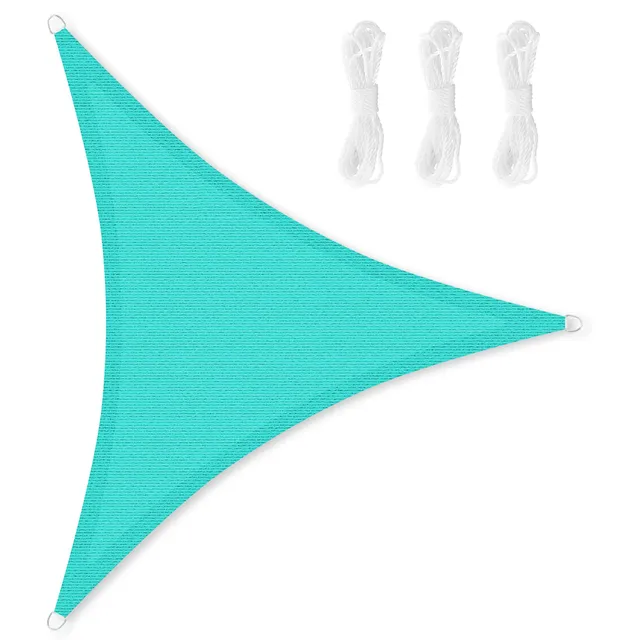 songmics-sonnensegel-gss004b01-dreieckig-3-7-m-t-rkisblau image 1