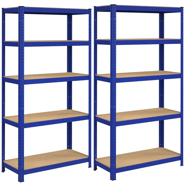 songmics-schwerlastregal-2er-set-40x90x180-cm-blau-glr80bu image 1