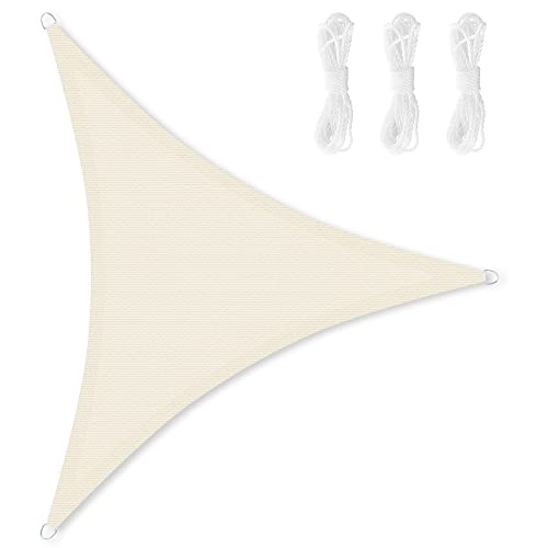 songmics-sonnensegel-gss005m01-dreieckig-4-9-m-beige image 7