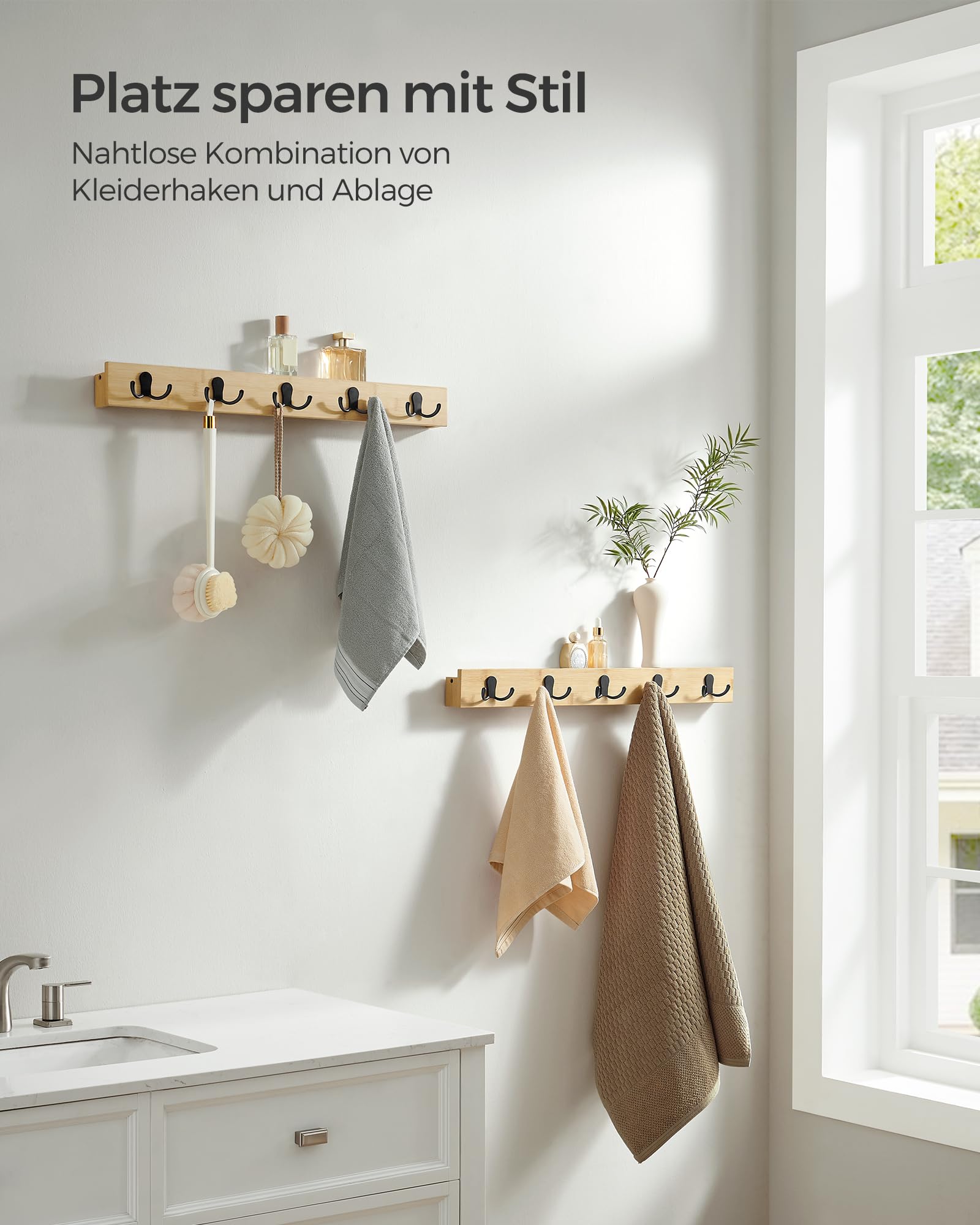 songmics-wandgarderobe-lcr052n01-2er-set-naturbeige-mit-ablage-10-haken image 4
