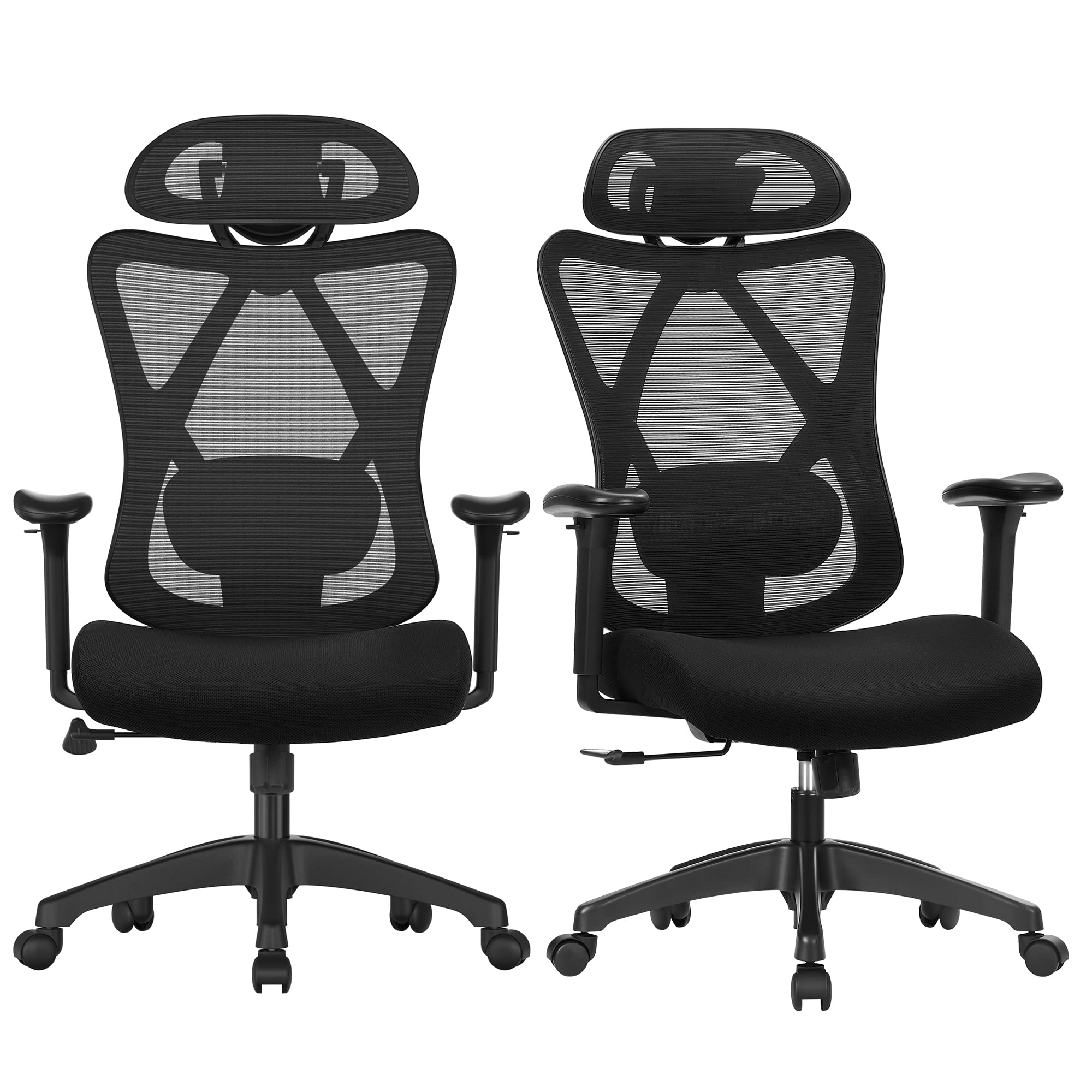songmics-obn063b01-2-b-rostuhl-ergonomisch-2er-set-netz-tintenschwarz image 1