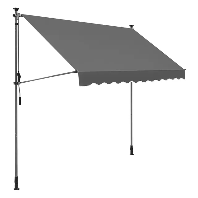 songmics-gsa253g02-klemmmarkise-250-x-130-cm-anthrazit image 1