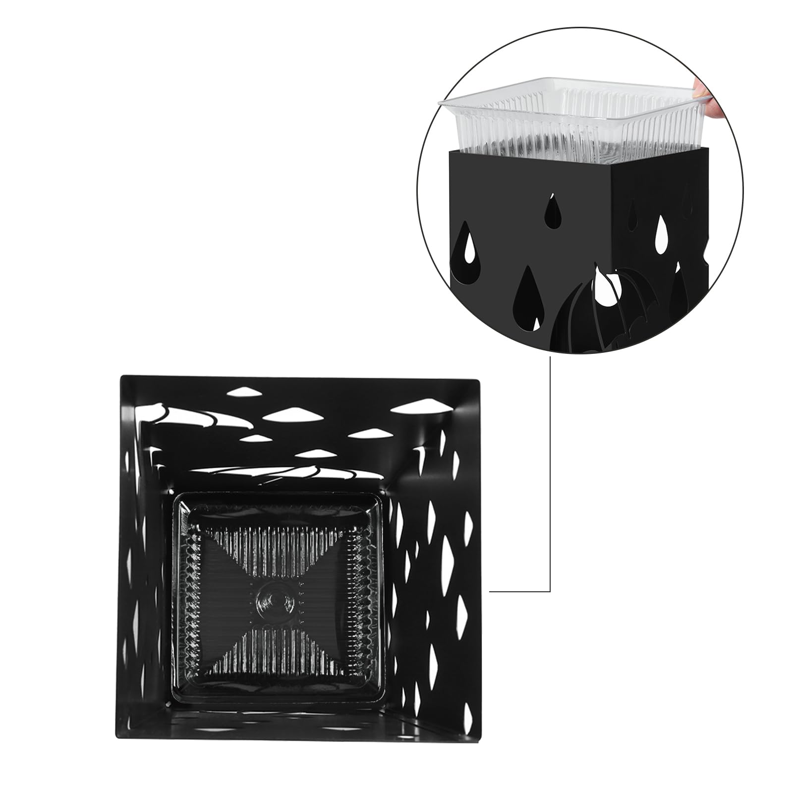 songmics-schirmst-nder-metall-eckig-15-5-x-15-5-x-49-cm-mit-haken image 6
