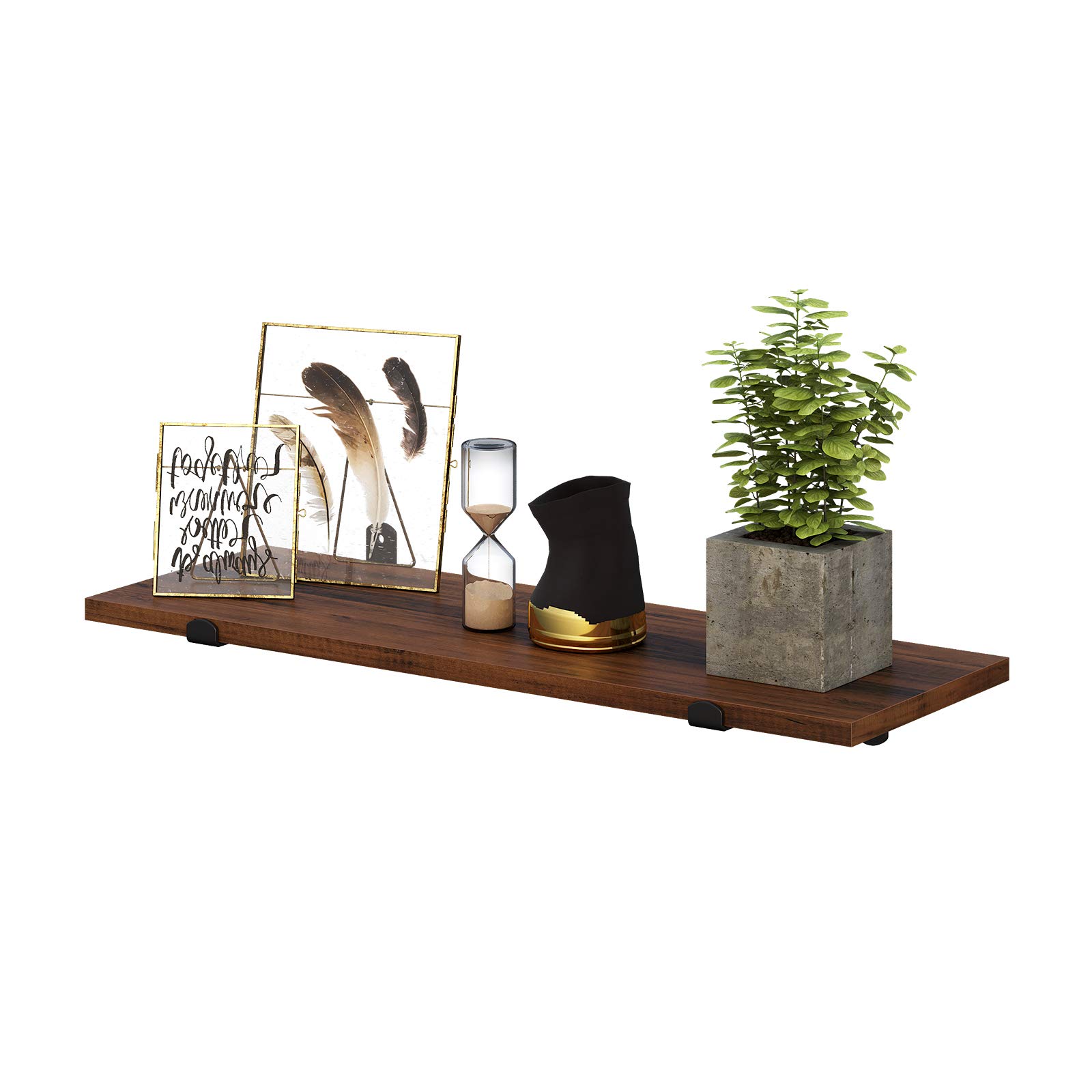 songmics-wandregale-lws04nb-2er-set-schweberegale-60-x-20-x-7-cm-braun-schwarz image 5