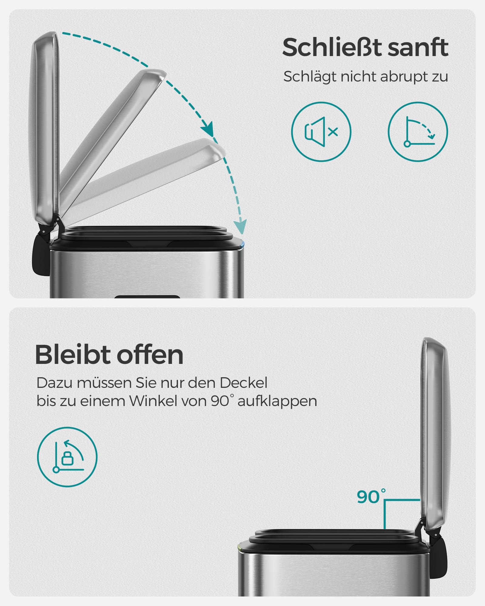 songmics-m-lleimer-k-che-edelstahl-2x20l-mit-pedal image 5