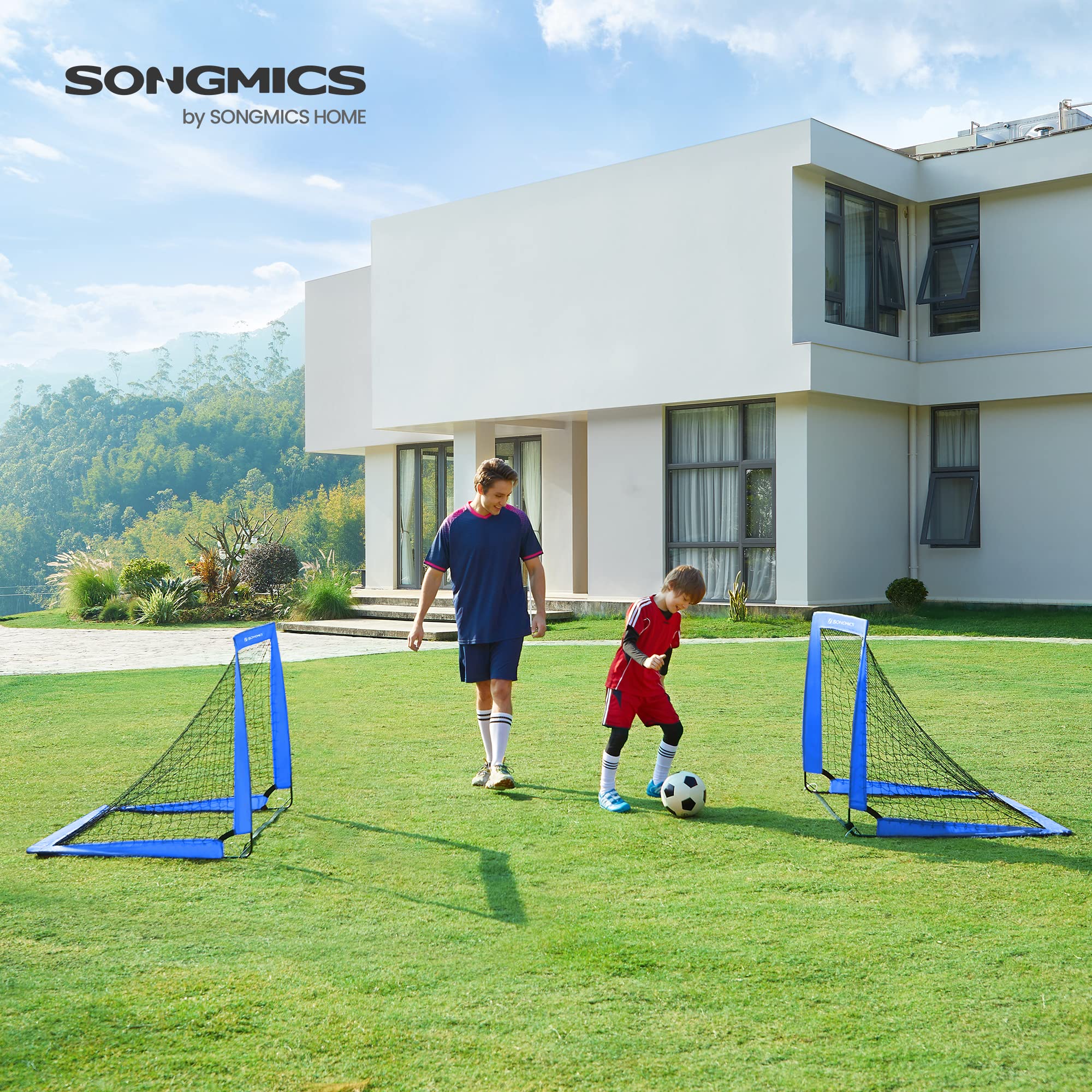 songmics-fu-balltor-kinder-2er-set-pop-up-90x120x90-cm image 2