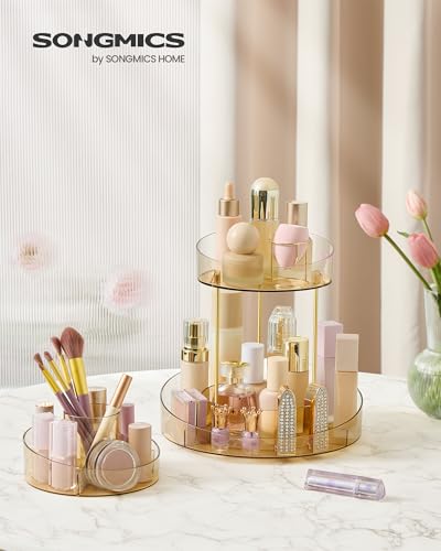 songmics-make-up-organizer-drehbar-jka027a01-2-ebenen-rund-champagnergold image 8